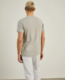 LION OF PORCHES T-Shirts^T-shirt de gola redonda 100% algodão
