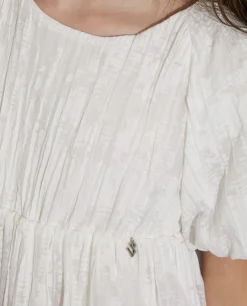 LION OF PORCHES Vestidos / Macacões^Vestido branco com textura