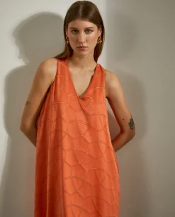 MULHER LION OF PORCHES Vestidos / Macacões^Vestido estampado sem mangas