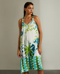 MULHER LION OF PORCHES Vestidos / Macacões^Vestido floral longo