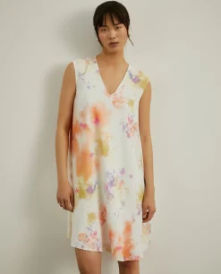 MULHER LION OF PORCHES Vestidos / Macacões^Vestido fluido com padrão tie dye