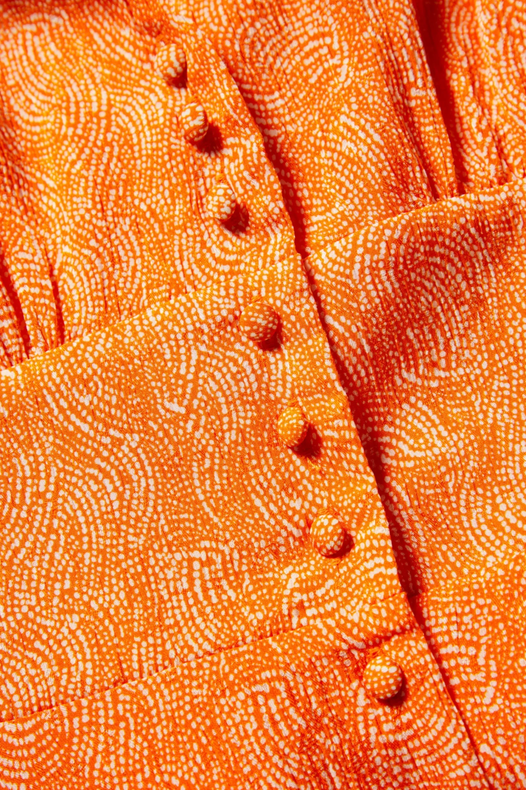 MULHER LION OF PORCHES Vestidos / Macacões^Vestido midi de manga curta com padrão