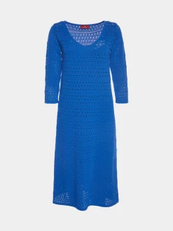 MULHER LION OF PORCHES Vestidos / Macacões|Vestidos^Vestido midi em malha aberta